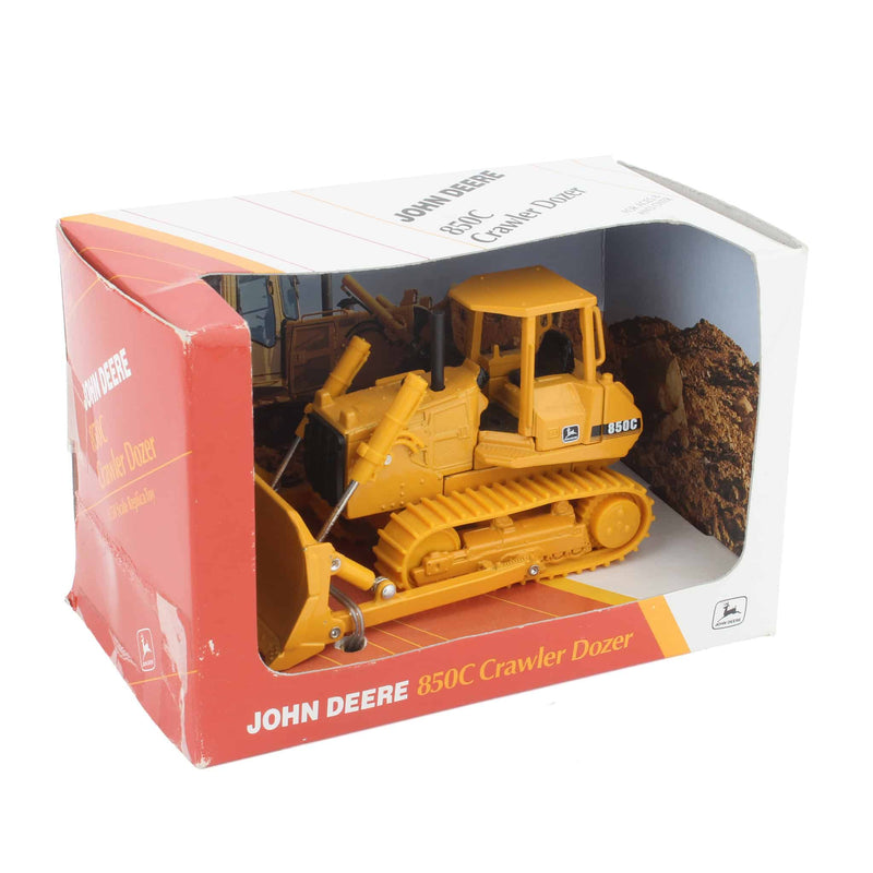(B&D) 1/50 John Deere 850C Dozer with Rubber Tracks by ERTL - Damaged Box