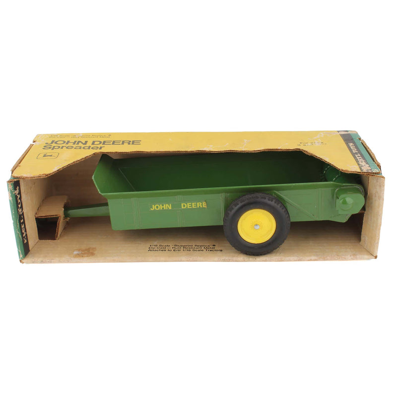 (B&D) 1/16 John Deere Manure Spreader by ERTL - Damaged Item