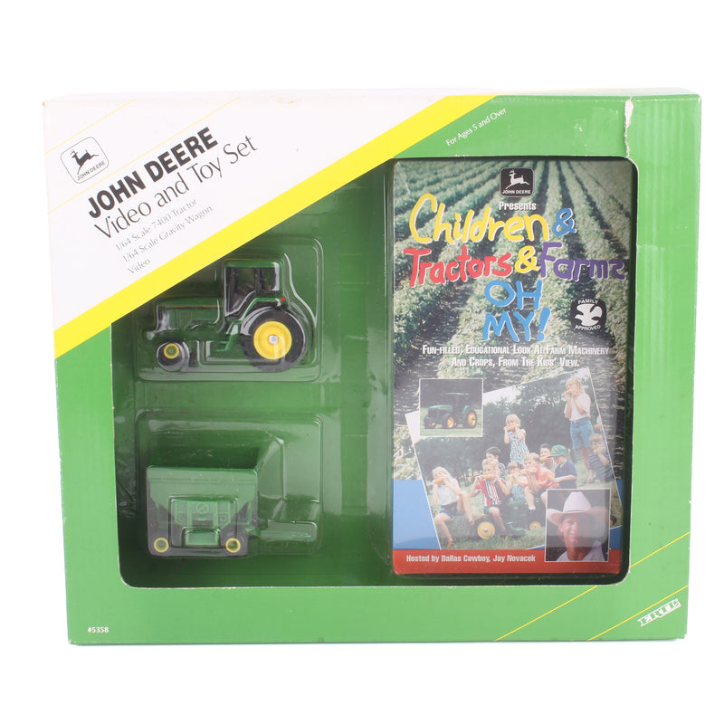John Deere Video and Toy Set by ERTL