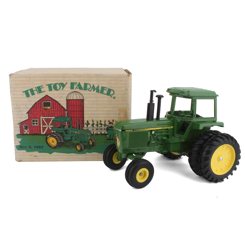 1/16 John Deere 4250 Tractor with Cab by ERTL. Toy Farmer Edition for the 1982 National Farm Toy Show