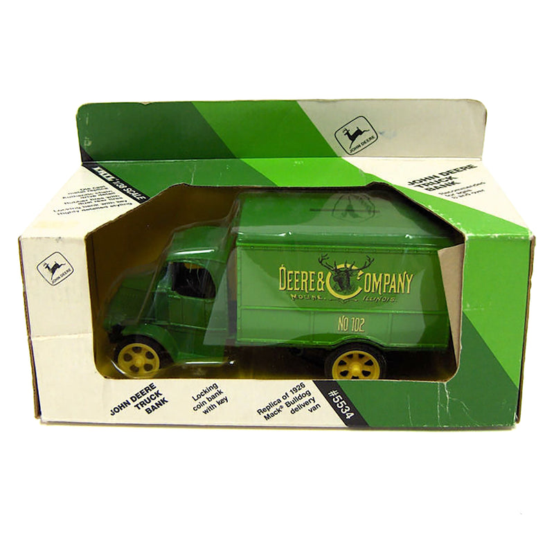1/38 John Deere 1926 Mack Truck #102 Bank by ERTL