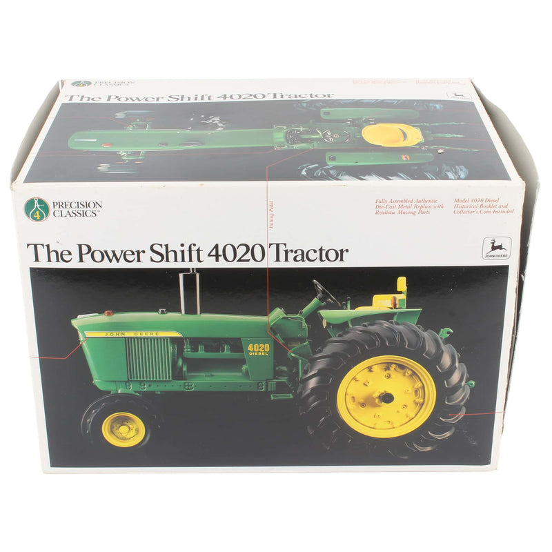 (B&D) 1/16 John Deere 4020 Powershift Tractor, ERTL Precision Classics #4 - Damaged Item, Damaged Box