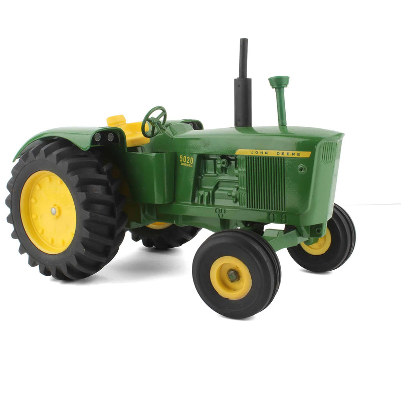 1/16 John Deere 5020 Diesel Tractor with Wide Front & Two Stacks by ERTL - Loose