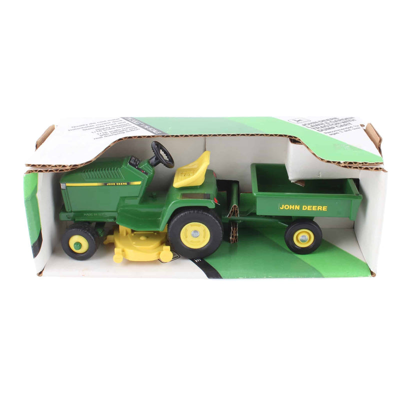 1/16 John Deere Lawn & Garden Tractor with Dump Cart by ERTL