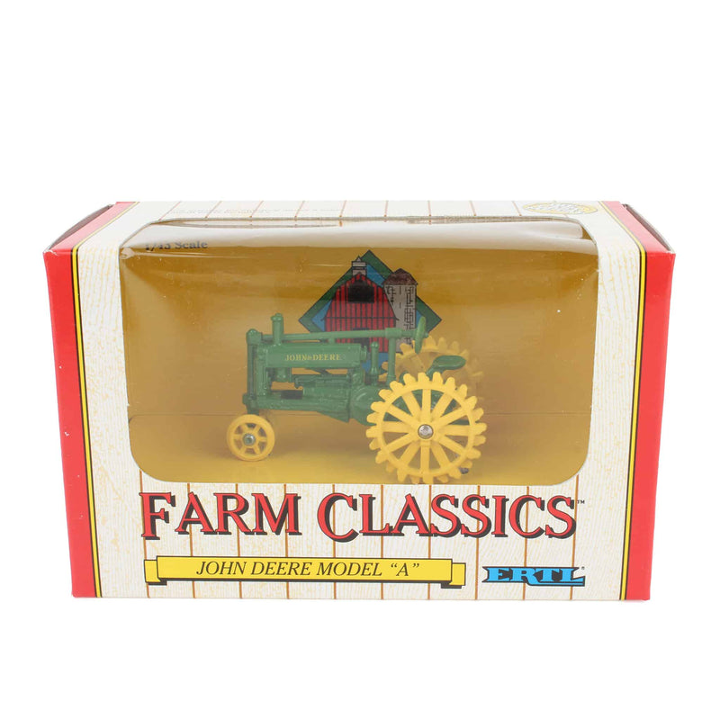 1/43 John Deere A Tractor with Steel Wheels by ERTL