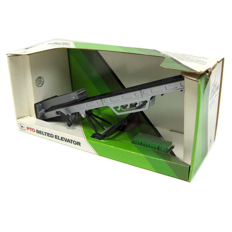 1/32 John Deere PTO Belted Elevator with Bales by ERTL