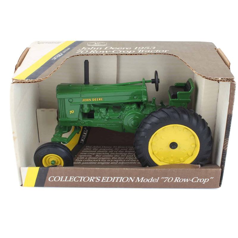 1/16 Collector Edition John Deere 70  Row Crop Tractor with Wide Front by ERTL