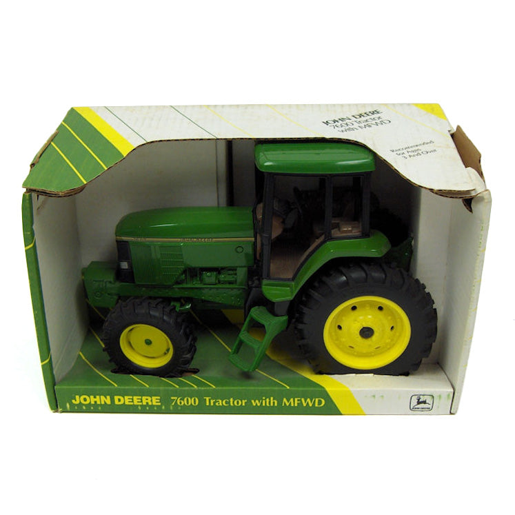 1/16 John Deere 7600 Tractor with Cab and MFD by ERTL