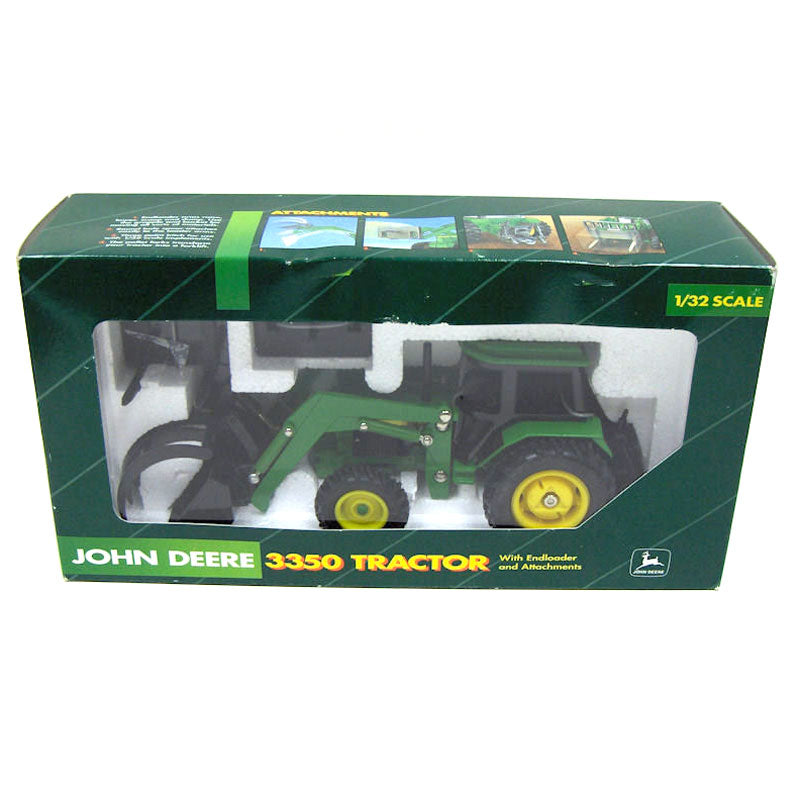 1/32 John Deere 3350 Tractor with Cab, Loader & Accessories by ERTL