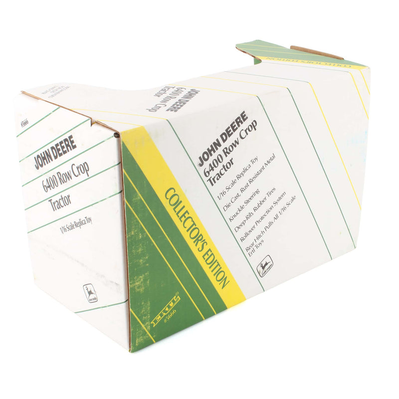 1/16 John Deere 6400 Row Crop 2WD Tractor by ERTL, Collector Edition