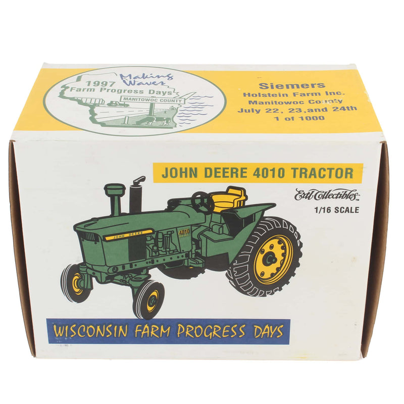 1/16 John Deere 4010 Diesel Wide Front Tractor by ERTL, 1997 Wisconsin Farm Progress Days