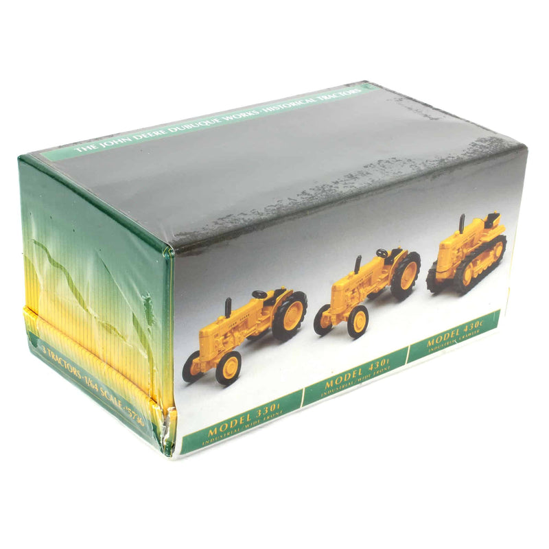 1/64 John Deere Dubuque Works Set #3 with 3 Industrial Tractors