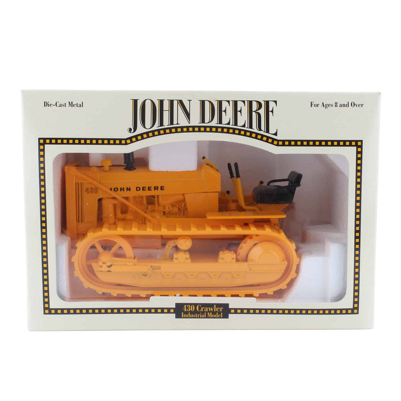 1/16 John Deere 430 Yellow Industrial Crawler