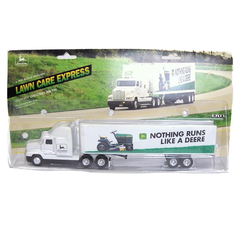 1/64 John Deere Lawn Care Express Die-cast Semi