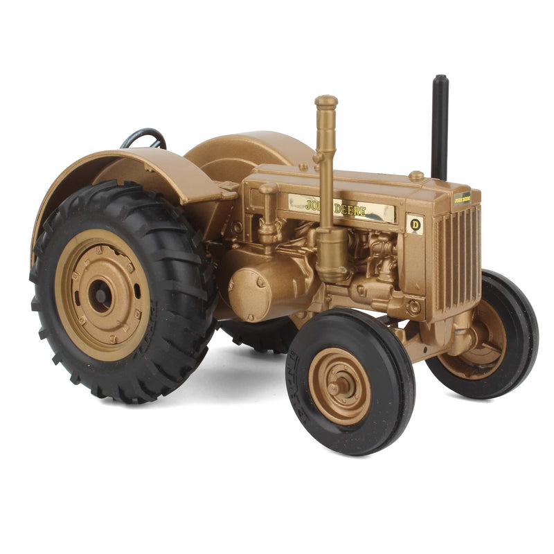 1/16 John Deere Model "D" Tractor Gold Edition by ERTL, 100 Years Green Minneapolis Edition