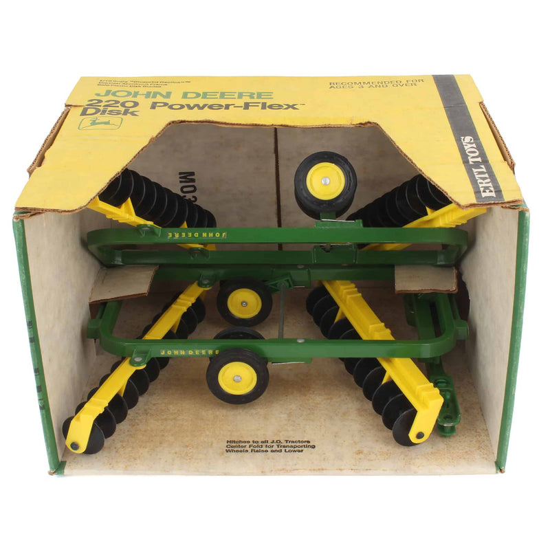 1/16 John Deere 220 Power Flex Disc with Yellow Gangs by ERTL
