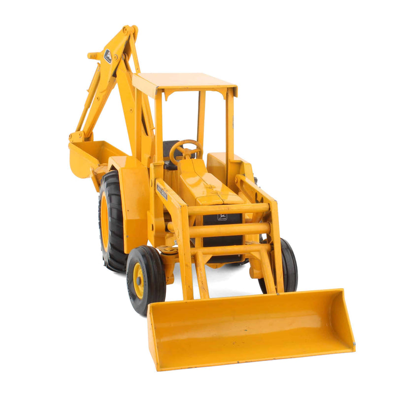 (B&D) 1/16 John Deere Tractor with Backhoe and Loader - Damaged Item, LOOSE