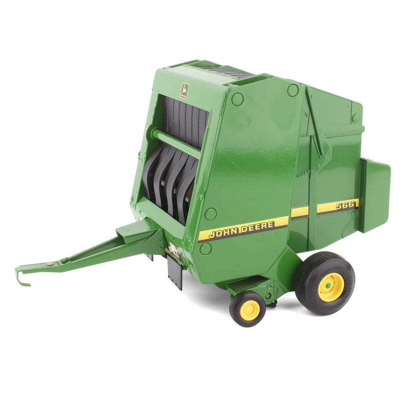 1/16 John Deere 566 Round Baler with Bale by ERTL - LOOSE
