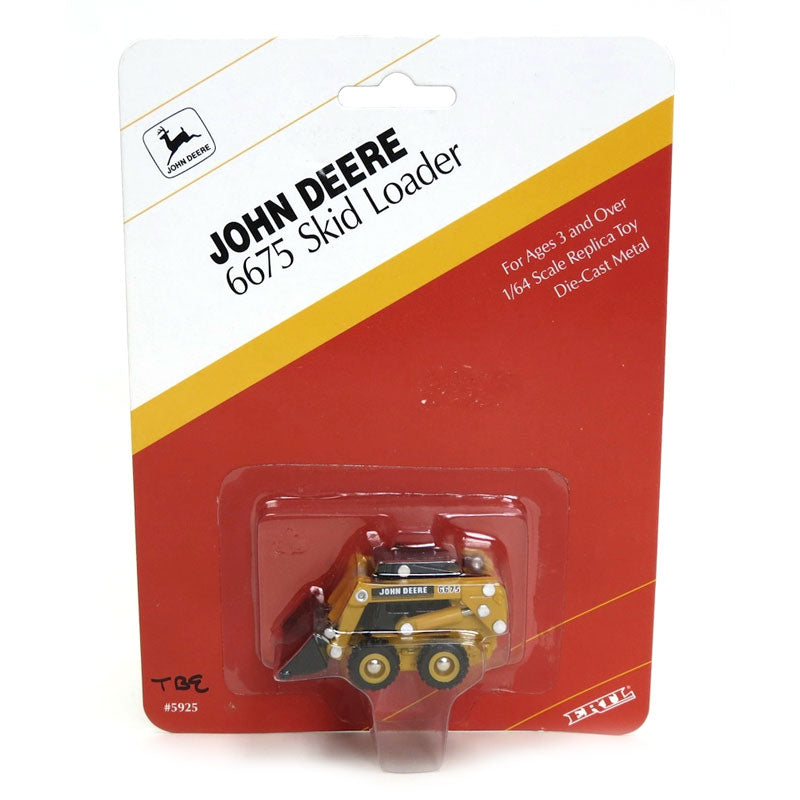 1/64 John Deere 6675 Skid Loader by ERTL