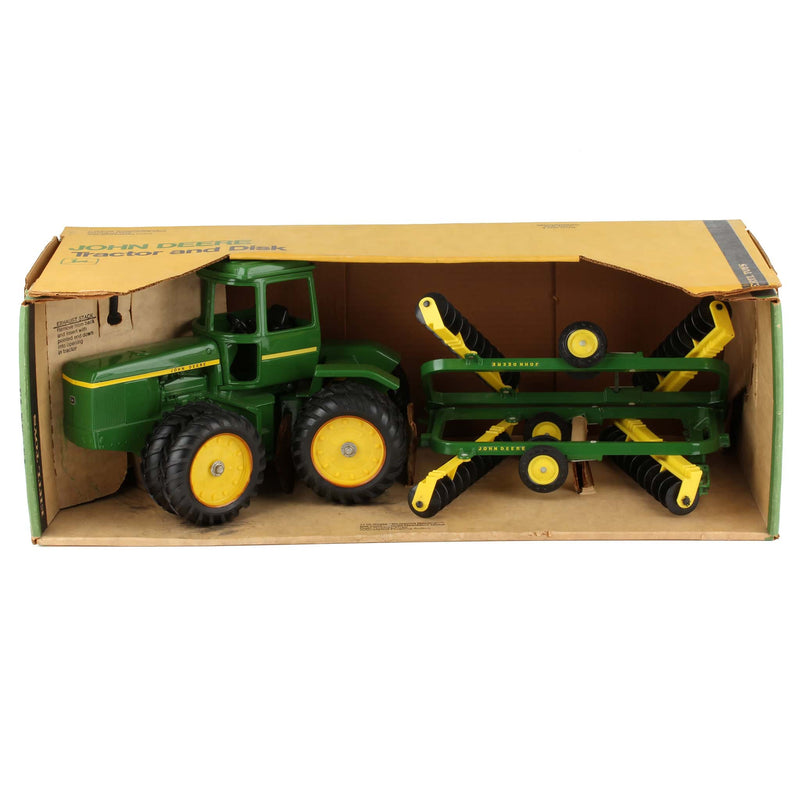 1/16 John Deere 8630 4WD Tractor with Duals and Wing Disk by ERTL