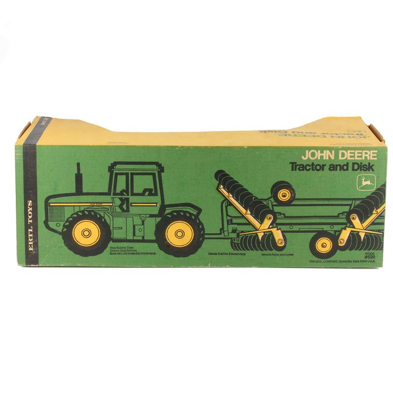 1/16 John Deere 8630 4WD Tractor with Duals and Wing Disk by ERTL