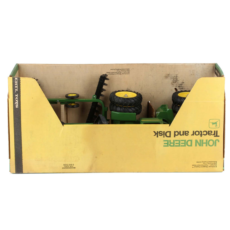 1/16 John Deere 8640 4WD Tractor with Duals and Wing Disk by ERTL