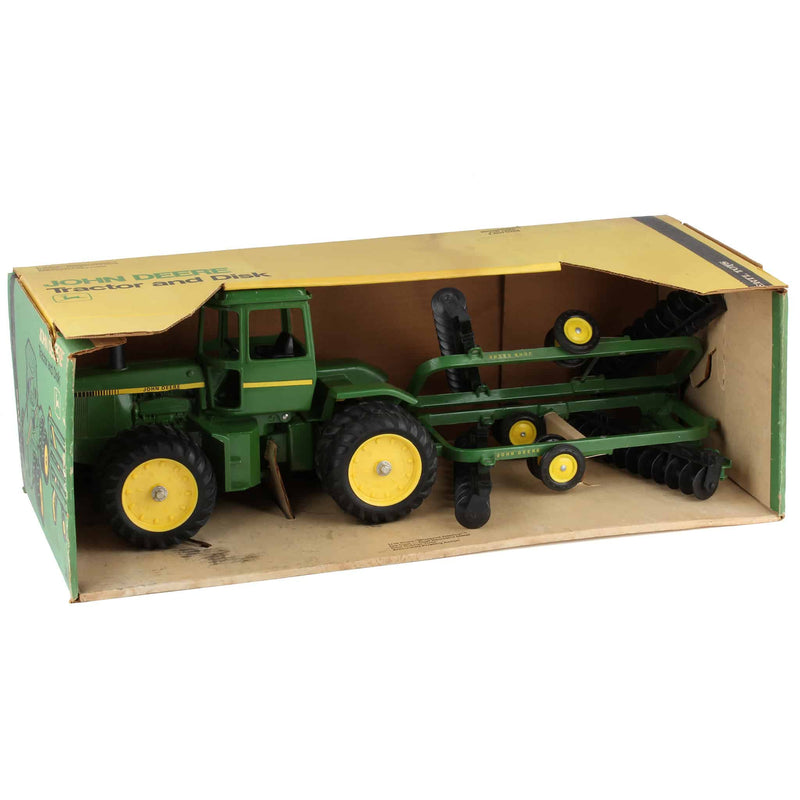 1/16 John Deere 8640 4WD Tractor with Duals and Wing Disk by ERTL