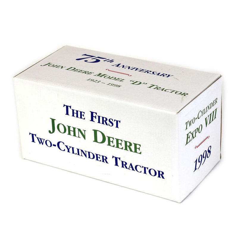 1/16 John Deere Model D Tractor by ERTL, 1998 Two-Cylinder Club, 75th Anniversary