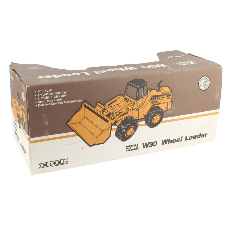 1/16 Case W30 Wheel Loader by ERTL, Made in USA, 1987