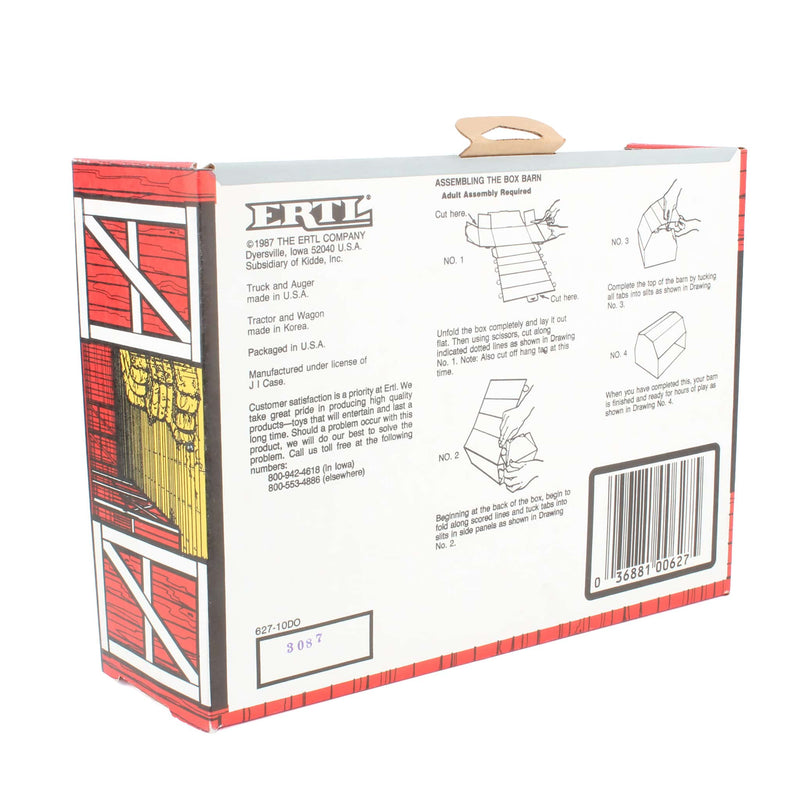 1/64 Case IH 4 Piece Grain Set with Foldout Barn by ERTL