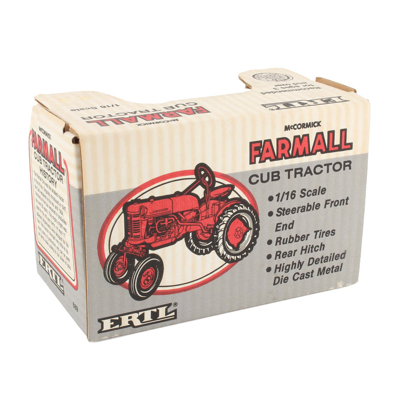 1/16 IH Farmall Cub Tractor #2 - Represents Early 50s Style by ERTL