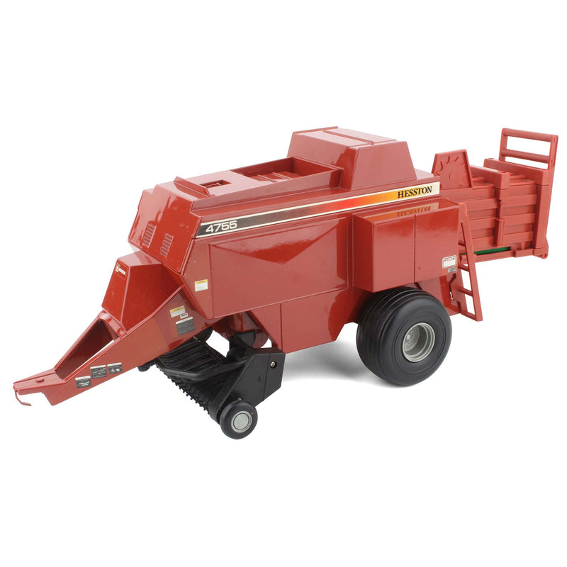 1/16 Hesston 4755 Large Rectangular Baler with Bale by ERTL - LOOSE