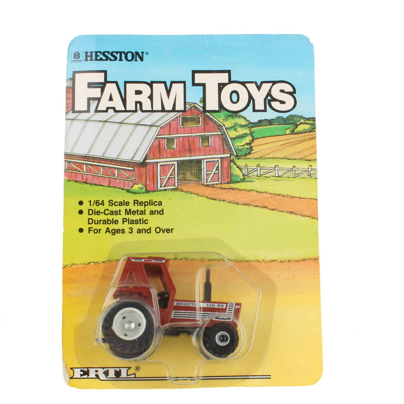 1/64 Hesston 130-90 with Cab, MFD & Real Rubber Tires