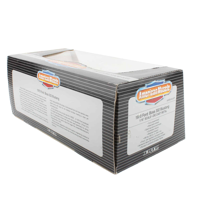 1/18 1970 Yellow Boss Mustang Collector's Edition Car by ERTL