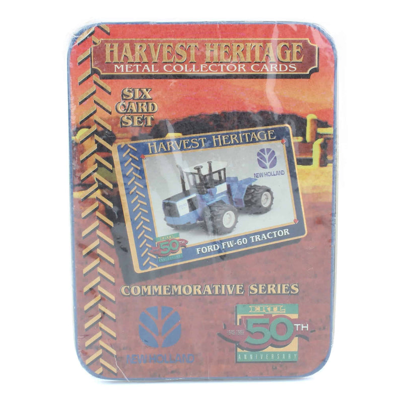 ERTL 50th Anniversary Ford/New Holland 6 Card Metal Collector Card Set