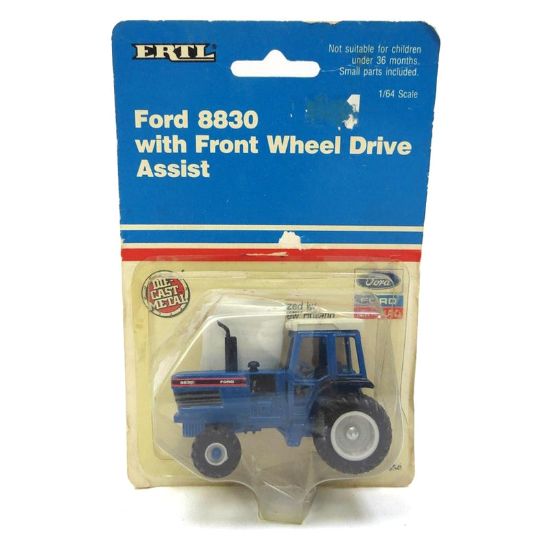 1/64 Ford 8830 Tractor with Front Wheel Drive Assist by ERTL