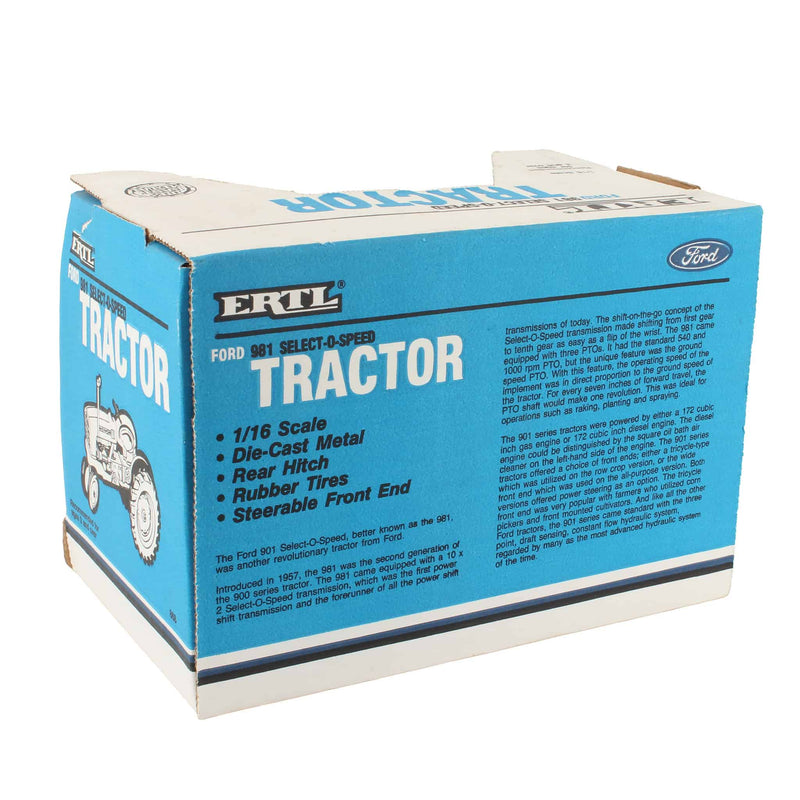 1/16 Ford 901 Select-O-Speed Tractor by ERTL
