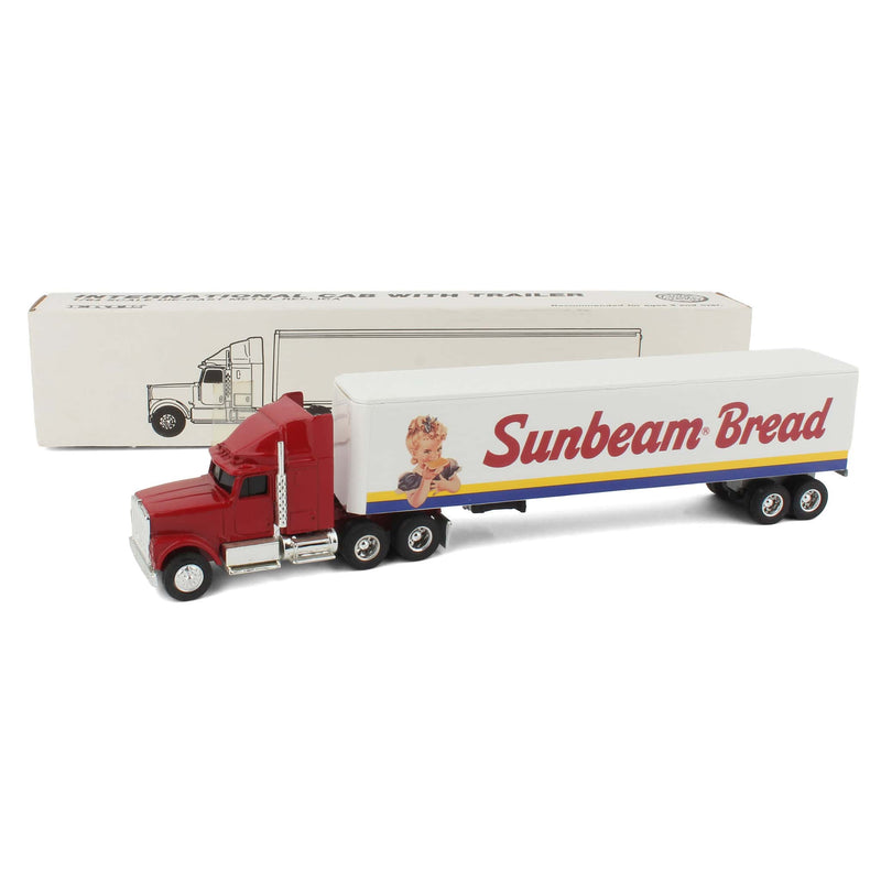 1/64 International Semi Tractor Trailer with Sunbeam Bread Deco by ERTL