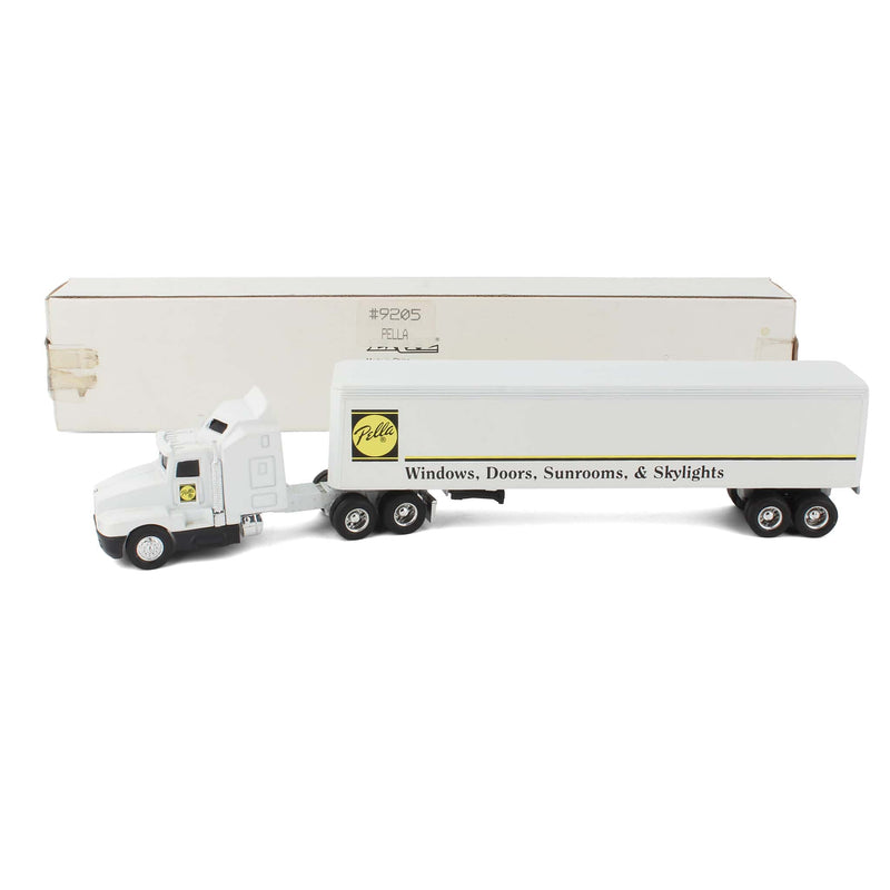 1/64 Kenworth T600A Semi Truck with Cab & Pella Windows Box Trailer