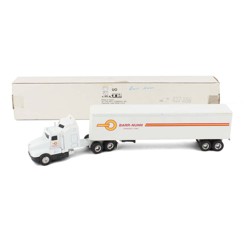 1/64 Kenworth T600A Semi Truck with Box Trailer, Barr-Nunn Deco by ERTL