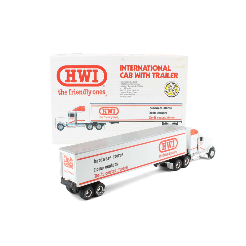 1/64 International Semi Truck with HWI Trailer by ERTL
