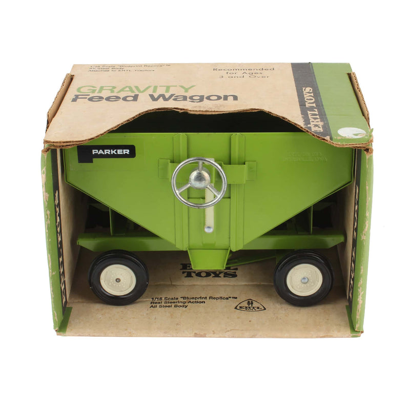 1/16 Parker Gravity Feed Wagon in Lime Green By ERTL