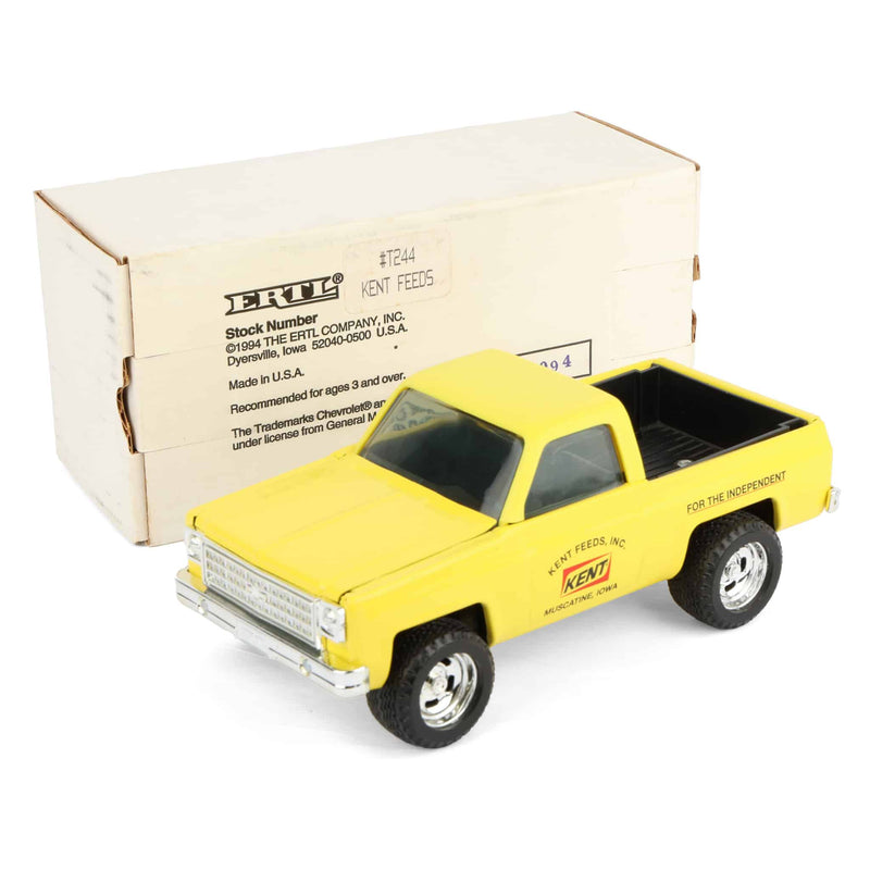 Yellow Chevrolet Pickup Truck, Kent Feeds Inc