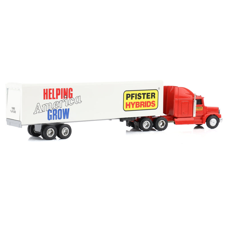 1/64 Peterbilt 377A/E Truck with Cab & Pfister Hybrid Box Trailer