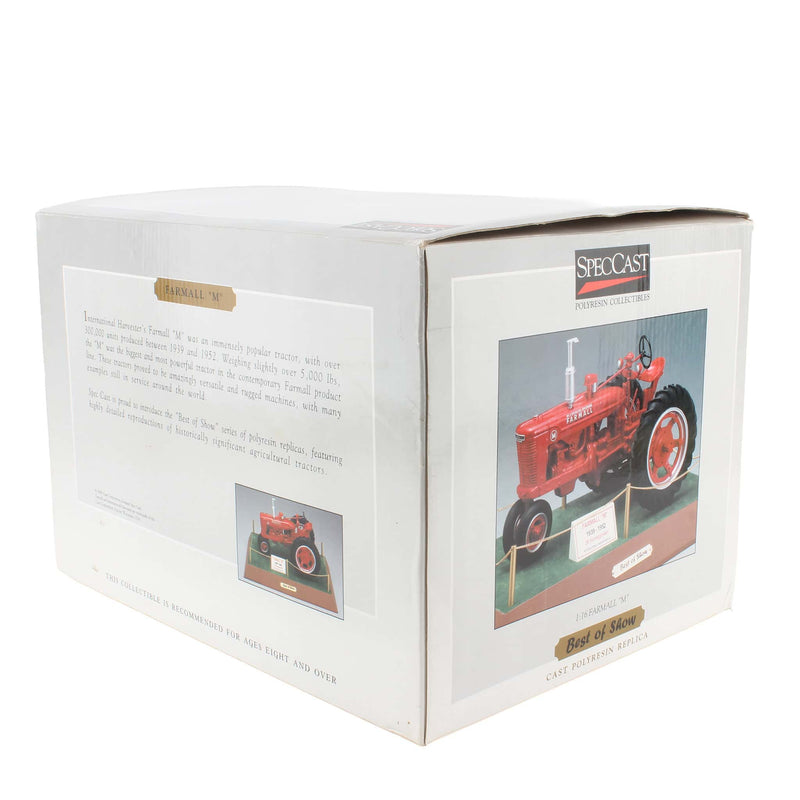 1/16 Resin IH Farmall M on Plaque, Bank
