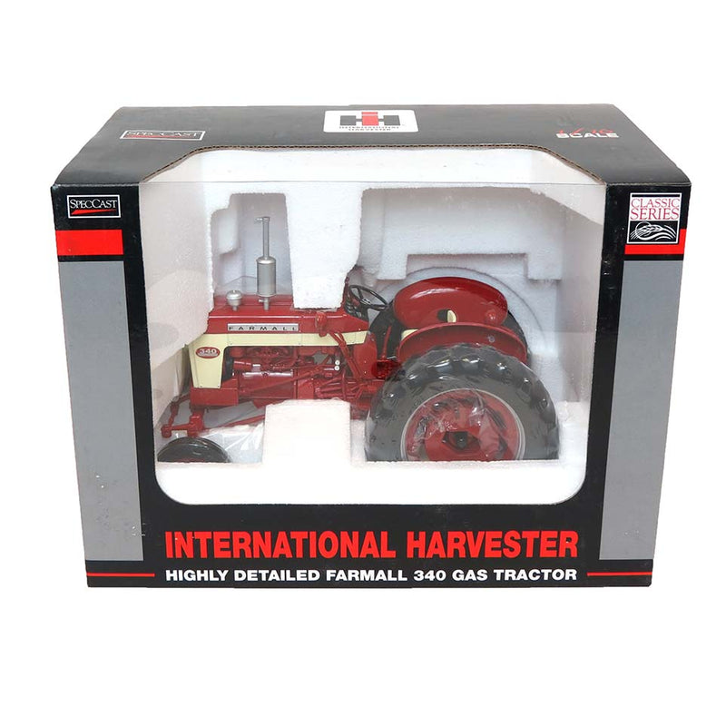 1/16 High Detail IH Farmall 340 Gas Wide Front Tractor by SpecCast