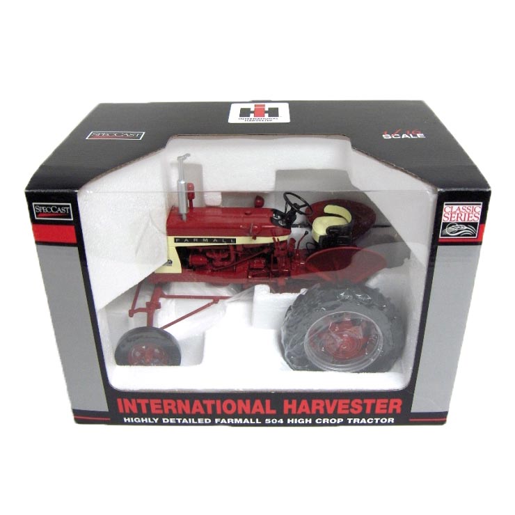 1/16 International Harvester Farmall 504 High Crop Gas Tractor with Wide Front by SpecCast