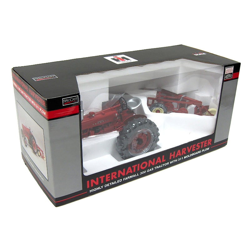 1/16 IH Farmall 300 Tractor with 311 Moldboard Plow by SpecCast
