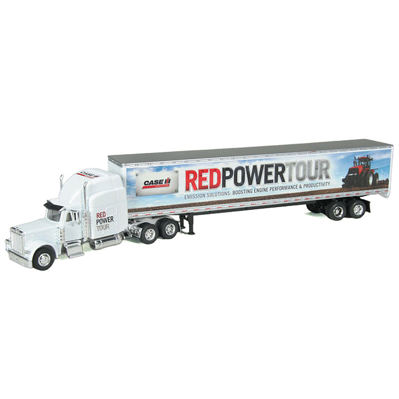 1/64 Peterbilt 379 Semi Truck by SpecCast, Case IH RED POWER TOUR