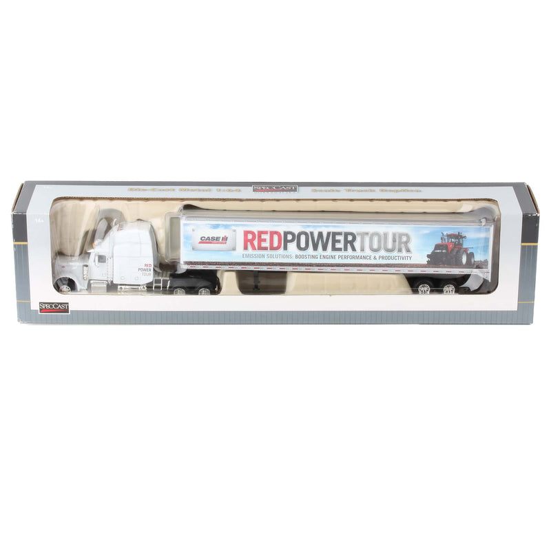 1/64 Peterbilt 379 Semi Truck by SpecCast, Case IH RED POWER TOUR